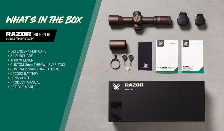 Vortex Razor HD Gen III 4-24x44