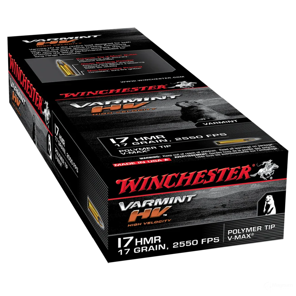 Winchester Varmint HV 17HMR 17gr