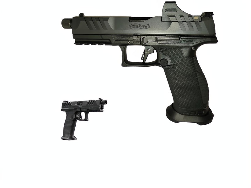 Load image into Gallery viewer, WALTHER PDP FULLSIZE 5.1" PRO SD WITH HOLOSUN SCS PDP GREEN DOT
