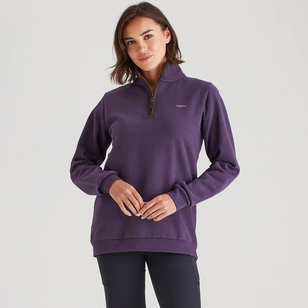 Ridgeline Brancaster 1/4 Zip Top | Womens
