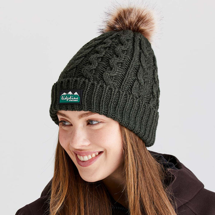 Ridgeline Nordic Fleck Bobble Hat