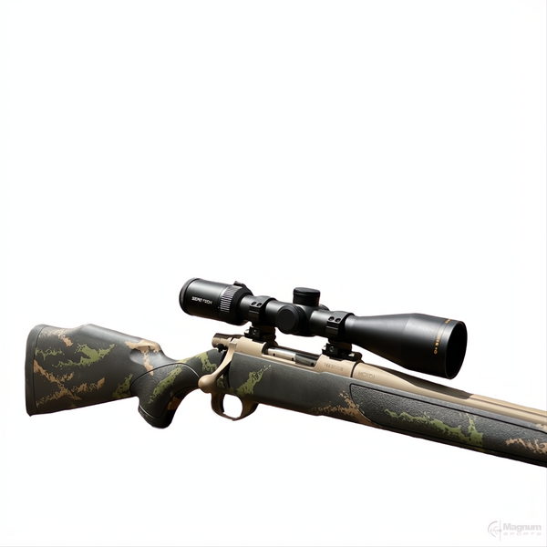 Weatherby Kakadu 2 FDE Spiral Fluted, Zerotech Thrive HD 3-18x56 & Warne Package