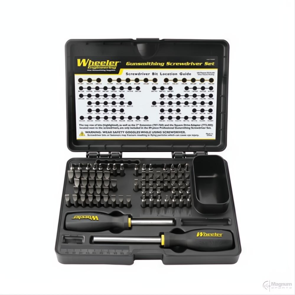 Wheeler Screwdriver Gunsmithing Set