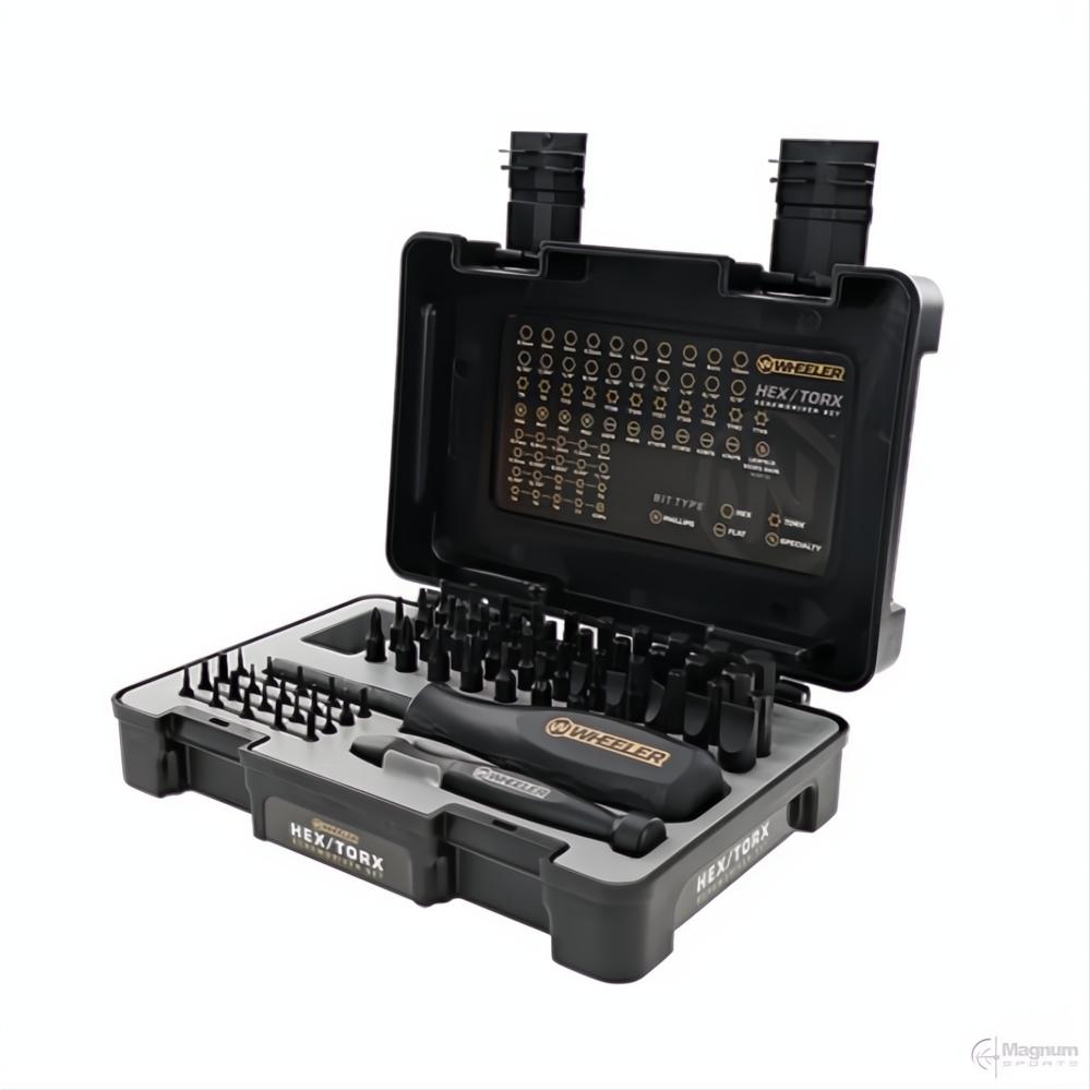 Wheeler Screwdriver Set Hex Torx 65 Pce