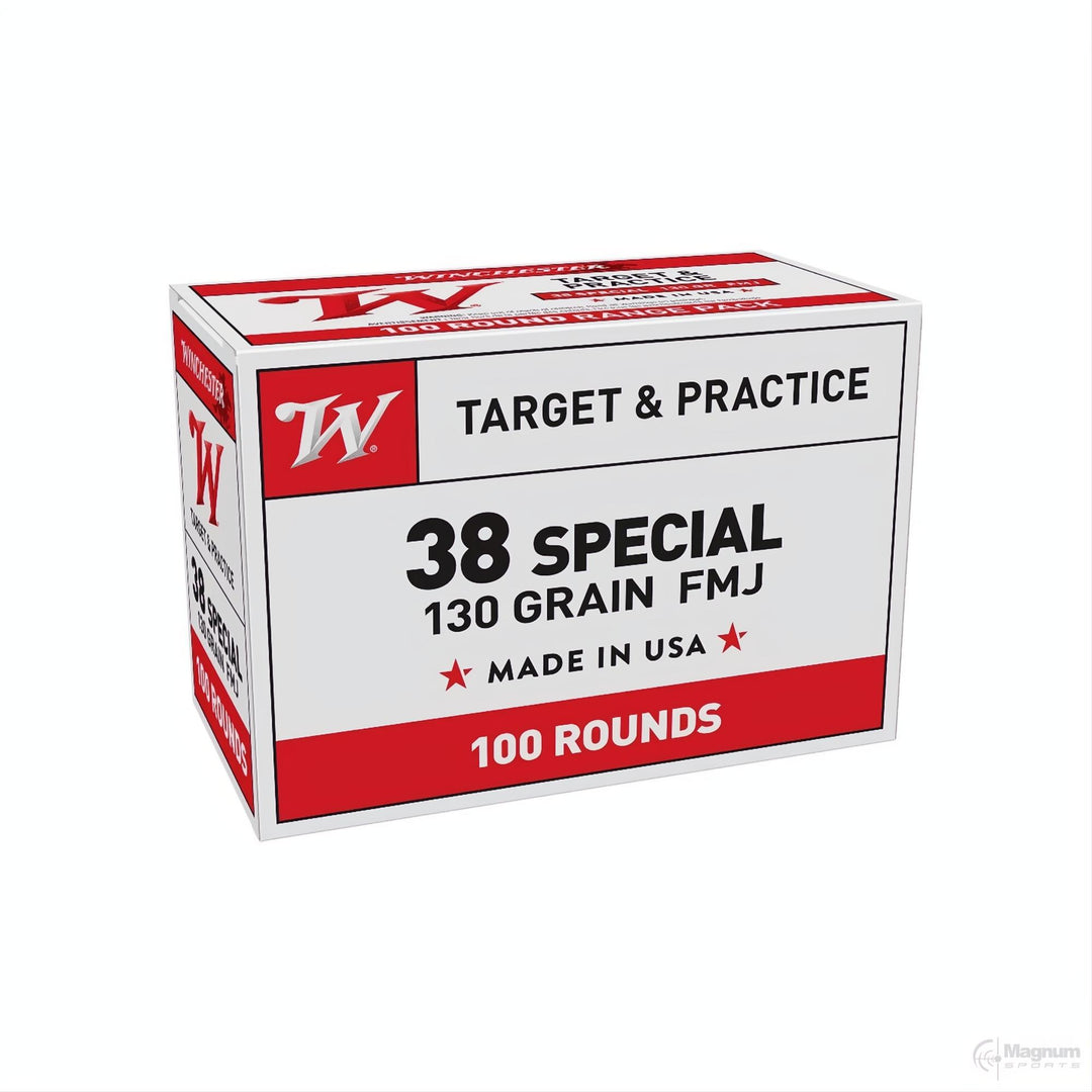 Winchester 38SP 130gr FMJ
