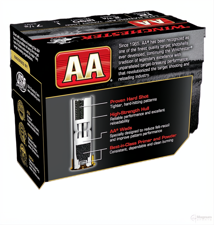 Winchester AA Lite Handicap 12G 7.5 2-3/4" 28gm