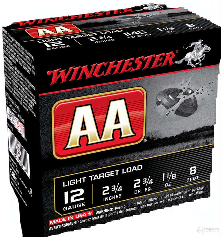 Winchester AA Lite Target 12G 8 2-3/4" 32gm