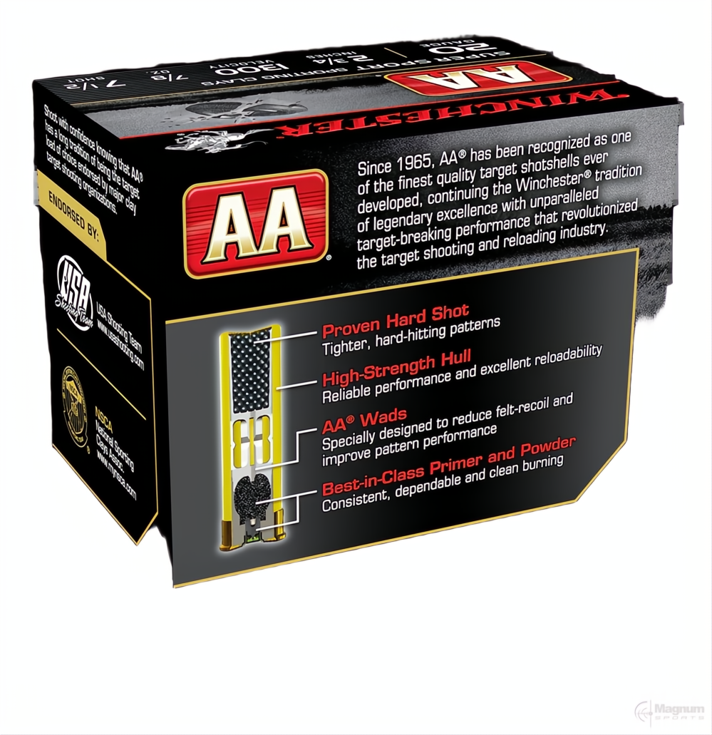 Winchester AA Super Sporting 20G 7.5 2-3/4" 24gm
