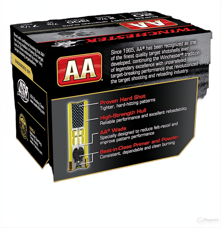Winchester AA Super Sporting 20G 7.5 2-3/4" 24gm