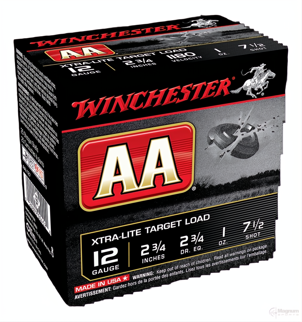 Winchester AA Xtra Lite 12G 7.5 2-3/4" 28gm