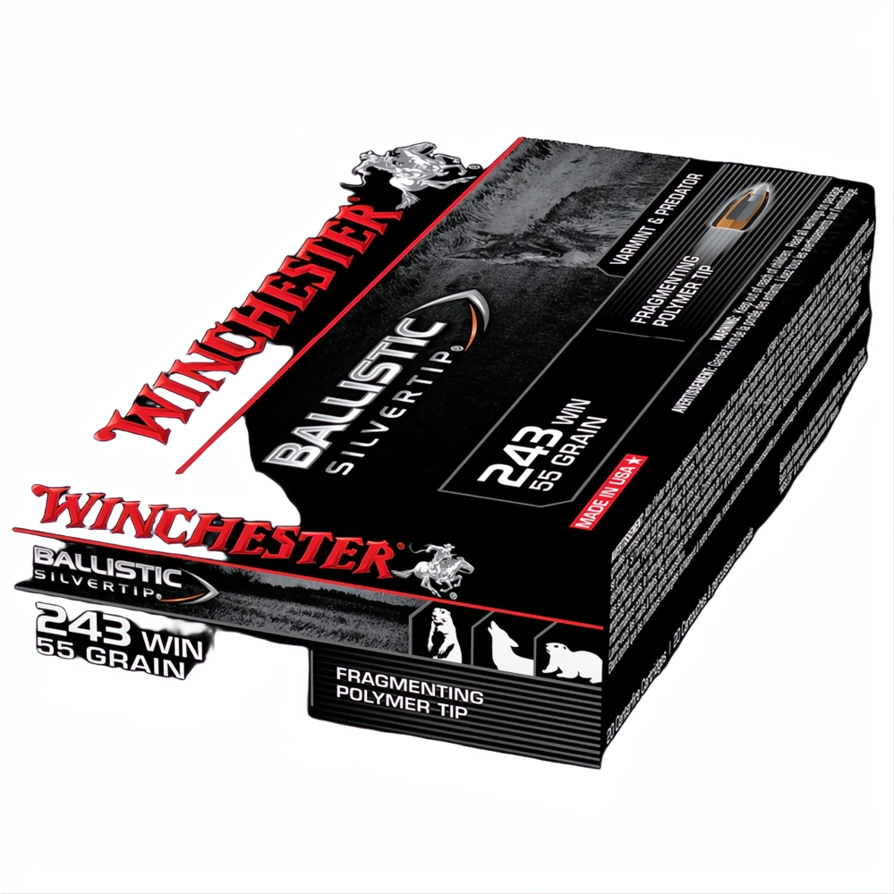 Winchester Ballistic ST 243Win 55gr PT