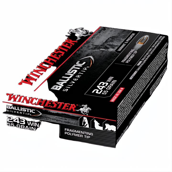 Winchester Ballistic ST 243Win 55gr PT