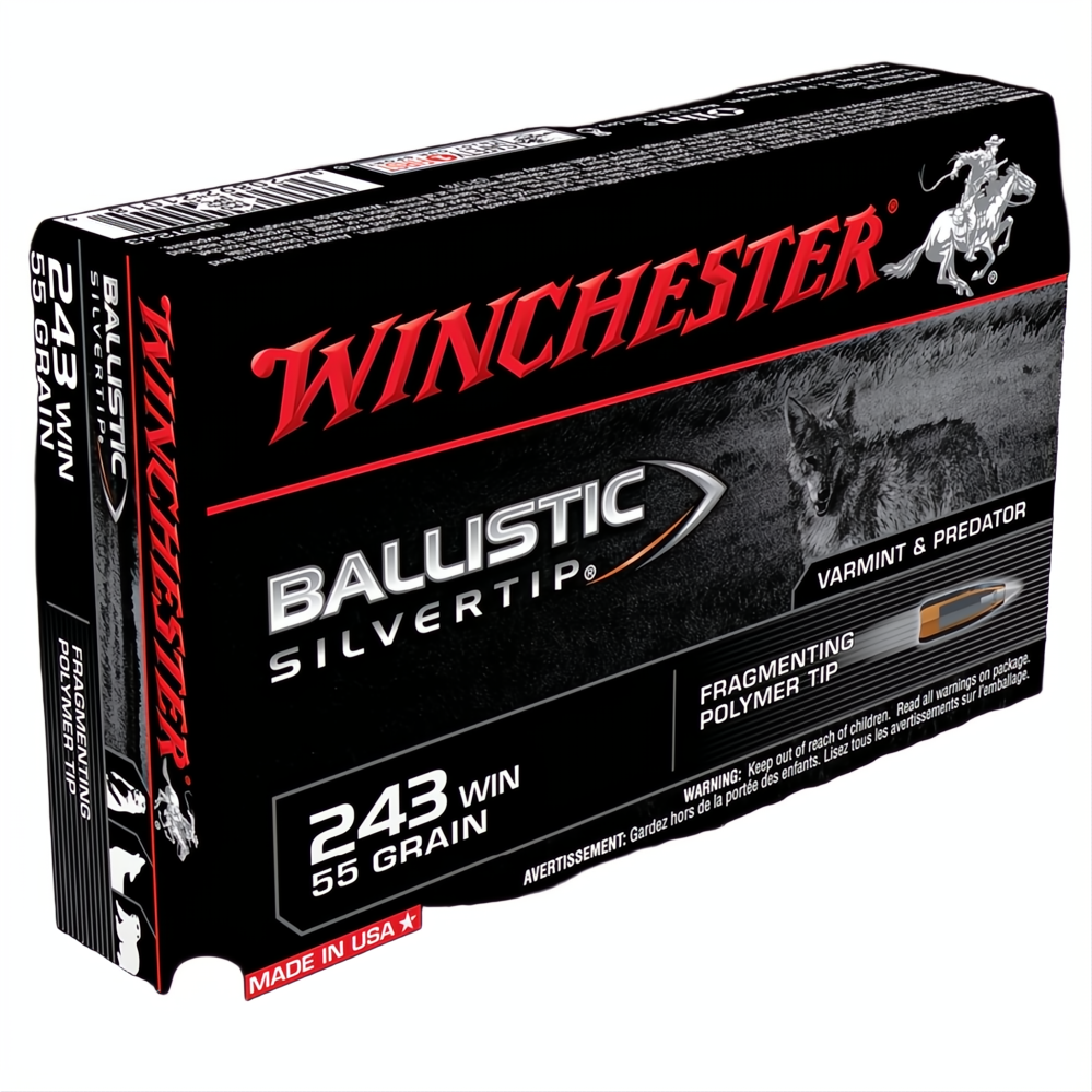Winchester Ballistic ST 243Win 55gr PT