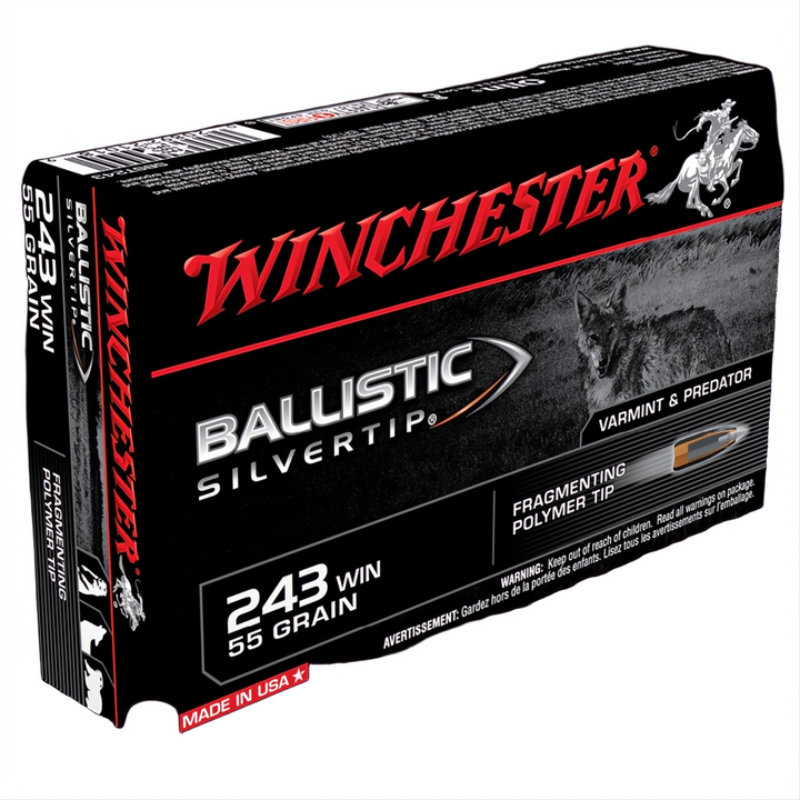Winchester Ballistic ST 243Win 55gr PT