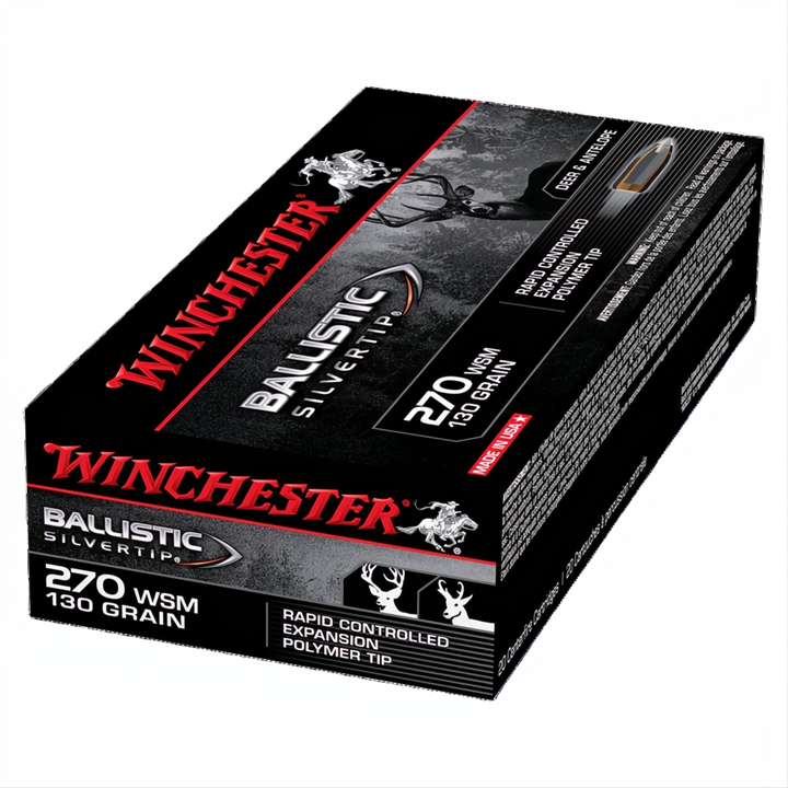 Winchester Ballistic ST 270WSM 130gr PT