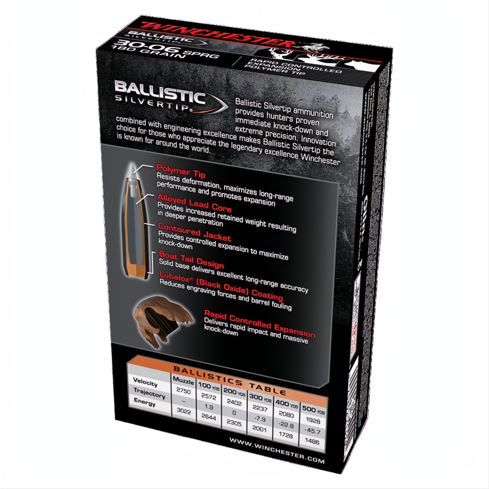 Winchester Ballistic ST 30-06 180gr PT