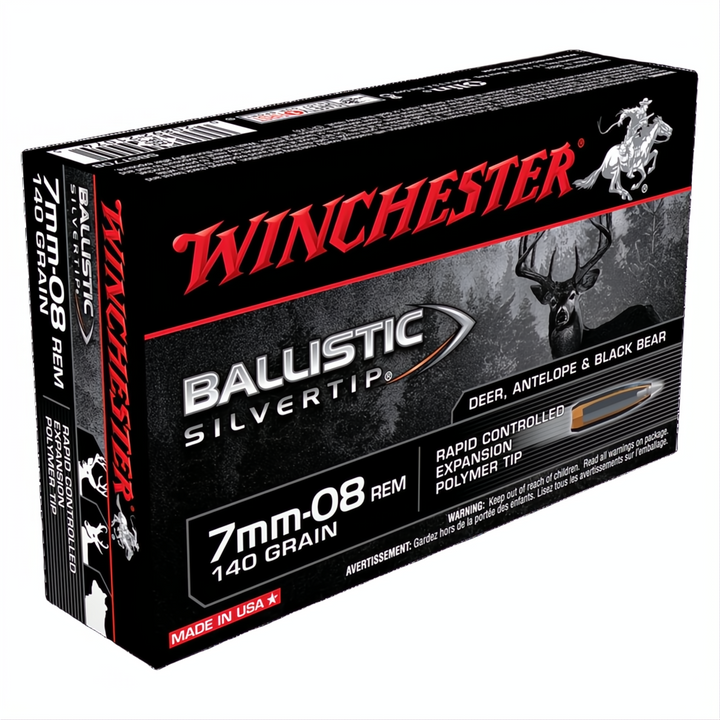 Winchester Ballistic ST 7MM-08 140gr PT