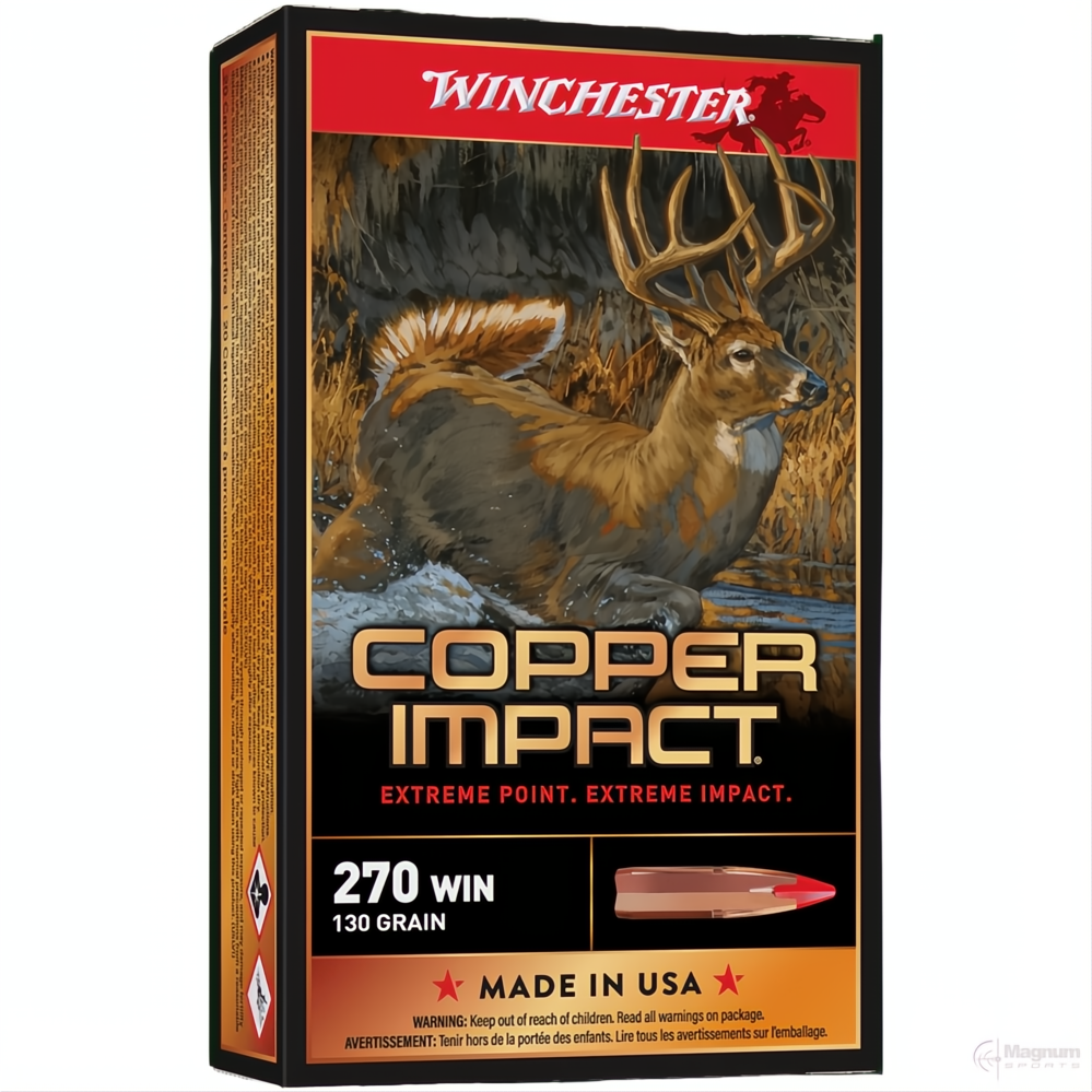 Winchester Copper Impact LF 270Win 130gr XP