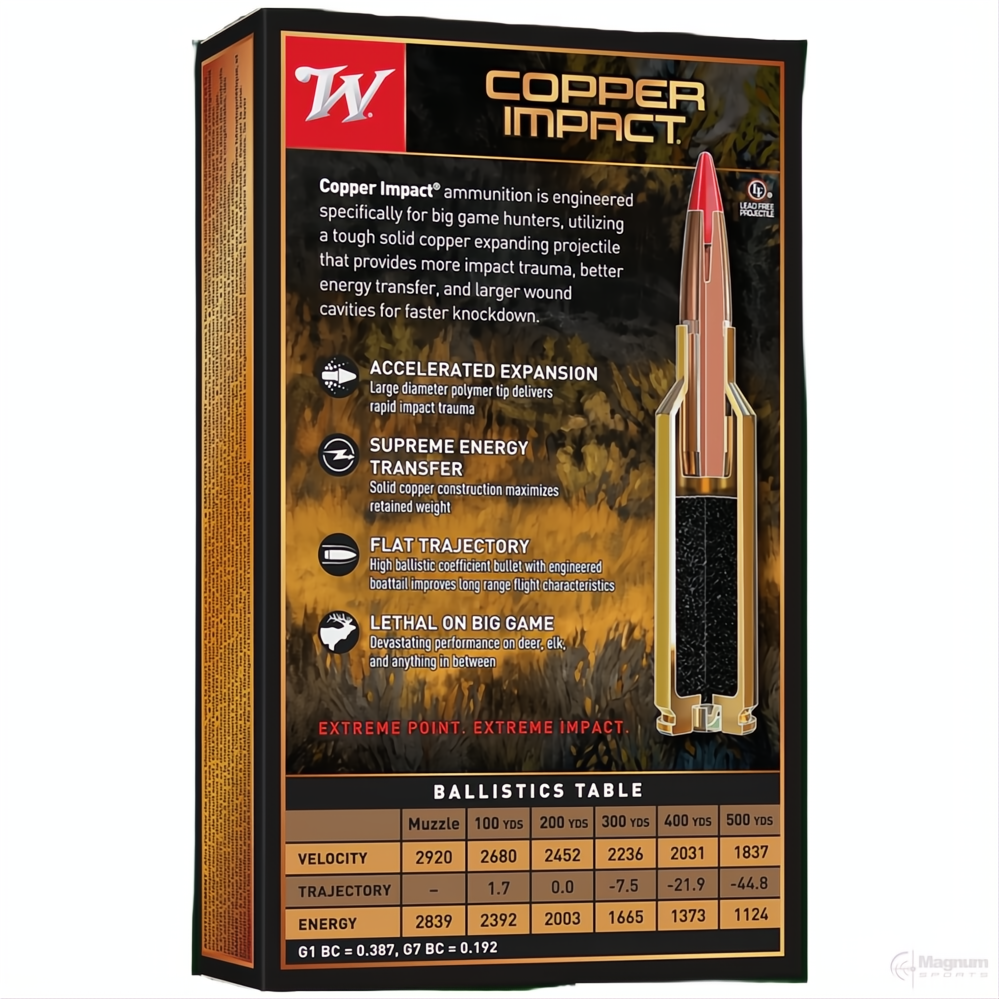 Winchester Copper Impact LF 30-06 150gr XP
