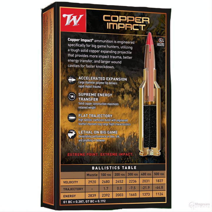 Winchester Copper Impact LF 30-06 150gr XP