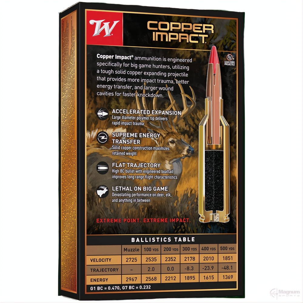 Winchester Copper Impact LF 30-06 180gr XP