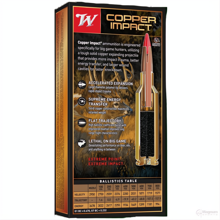 Winchester Copper Impact LF 300WSM 180gr XP