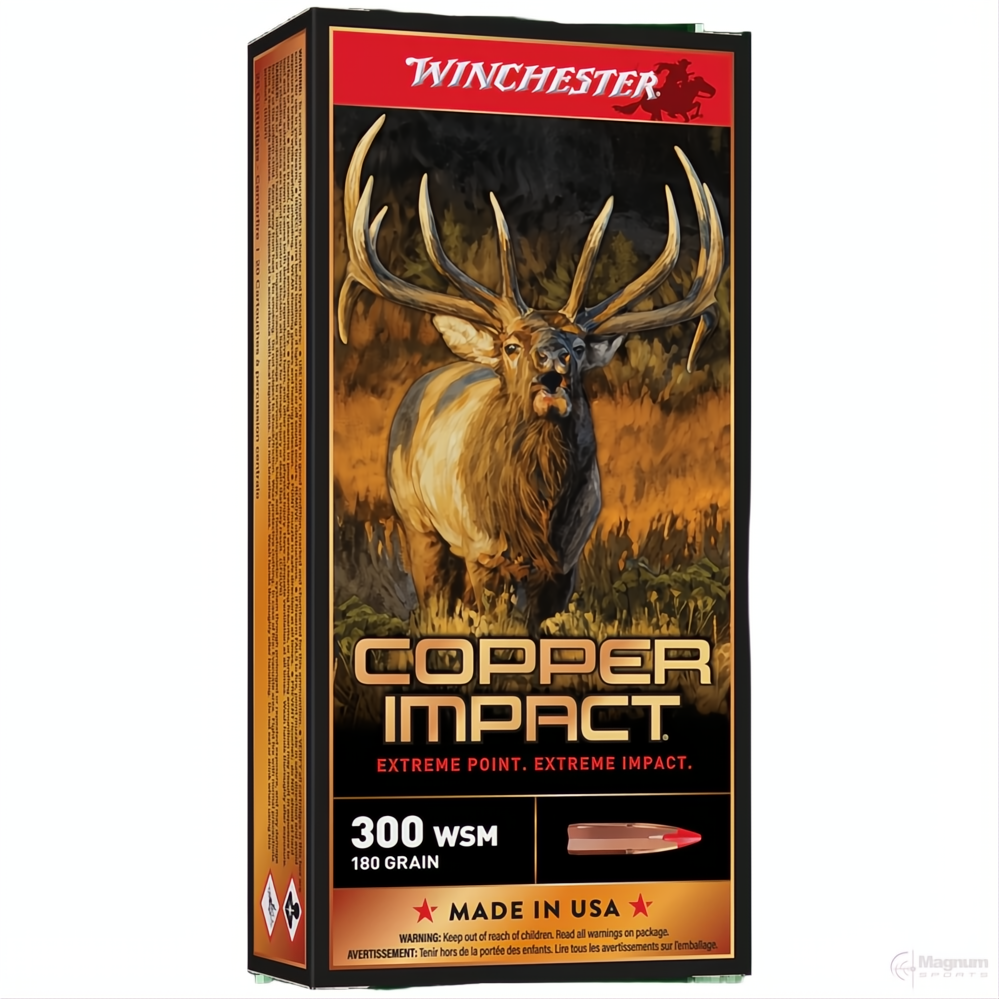 Winchester Copper Impact LF 300WSM 180gr XP
