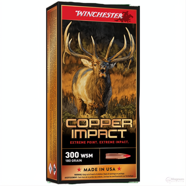 Winchester Copper Impact LF 300WSM 180gr XP