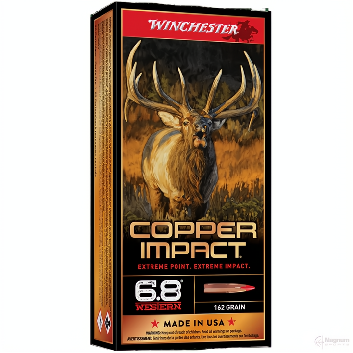 Winchester Copper Impact LF 6.8WST 162gr XP
