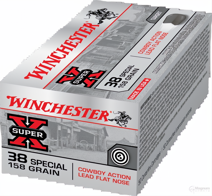 Winchester Cowboy 38SP 158gr Lead