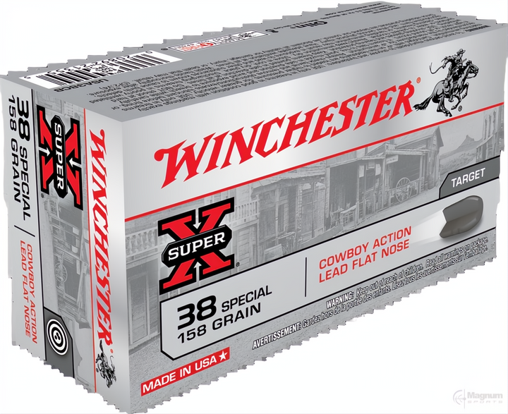 Winchester Cowboy 38SP 158gr Lead