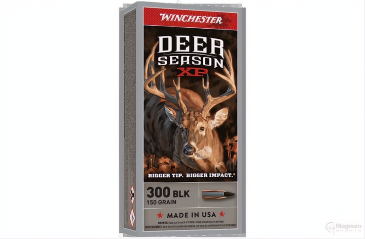 Winchester Deer Season 300 Black Out 150gr XP
