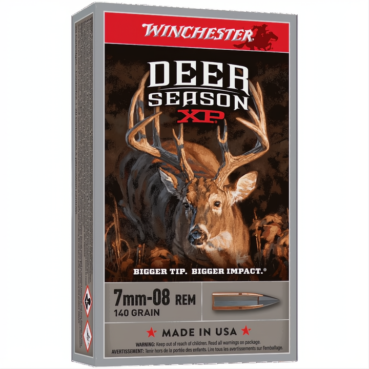 Winchester Deer Season 7mm-08 140gr XP
