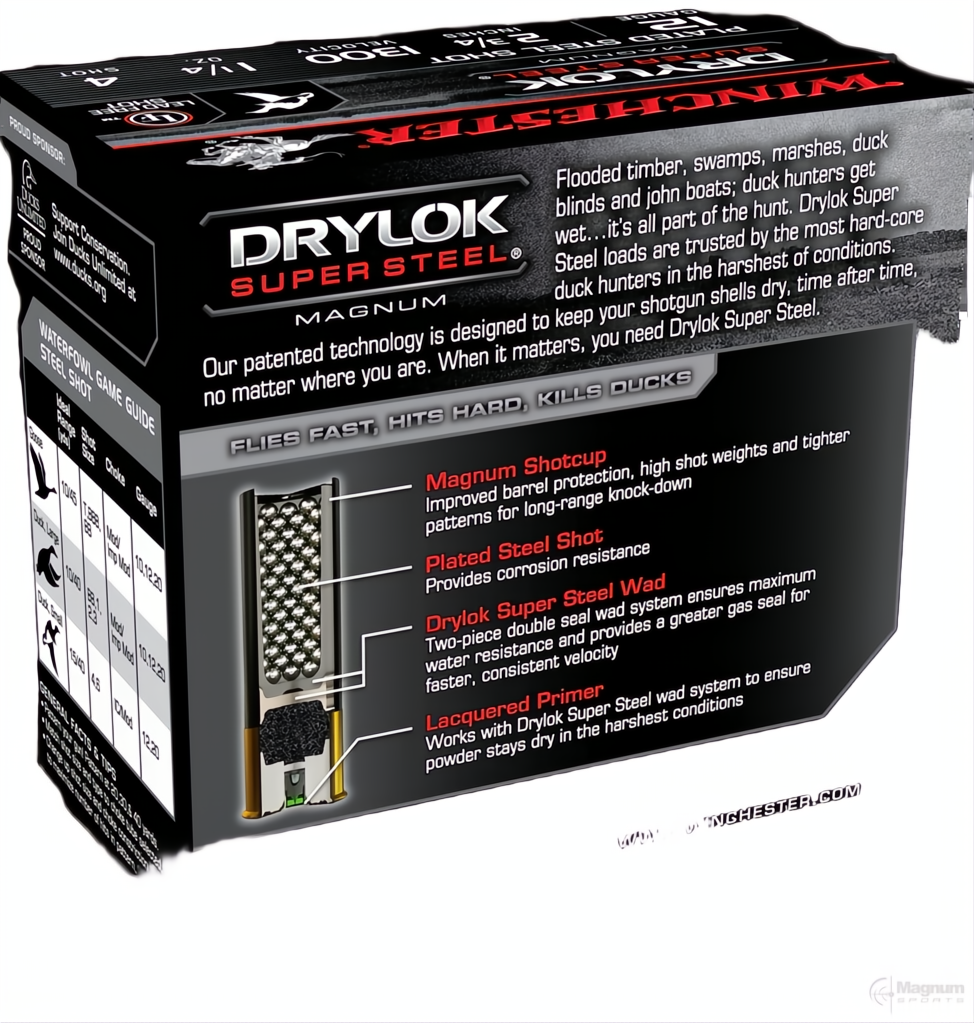 Winchester Drylok 12G 4 2-3/4" 36gm