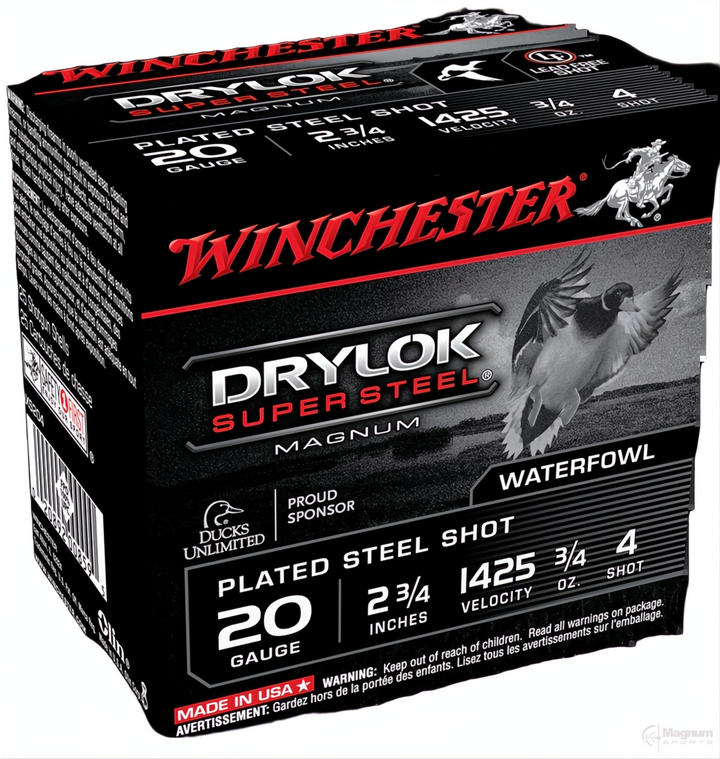 Winchester Drylok 20G 4 2-3/4" 21gm