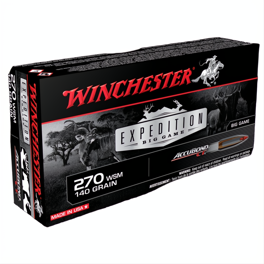 Winchester Expedition Big Game 270WSM 140gr ABCT