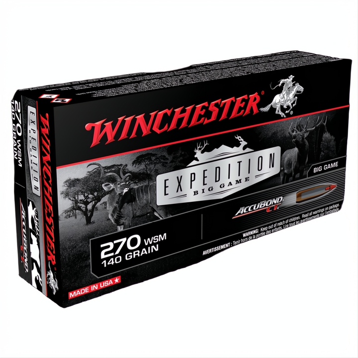 Winchester Expedition Big Game 270WSM 140gr ABCT