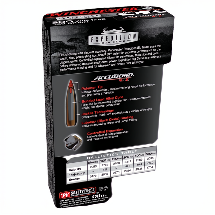 Winchester Expedition Big Game 300Wm 180gr ABCT