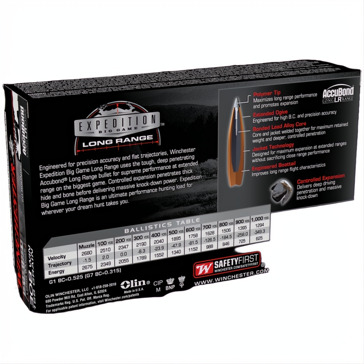 Winchester Expedition Big Game 308Win 168gr ABCT