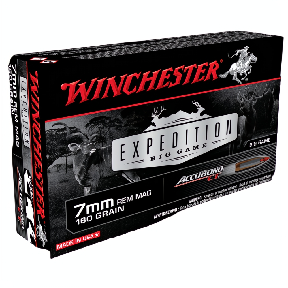 Winchester Expedition Big Game 7mm Rem Mag 160gr ABCT