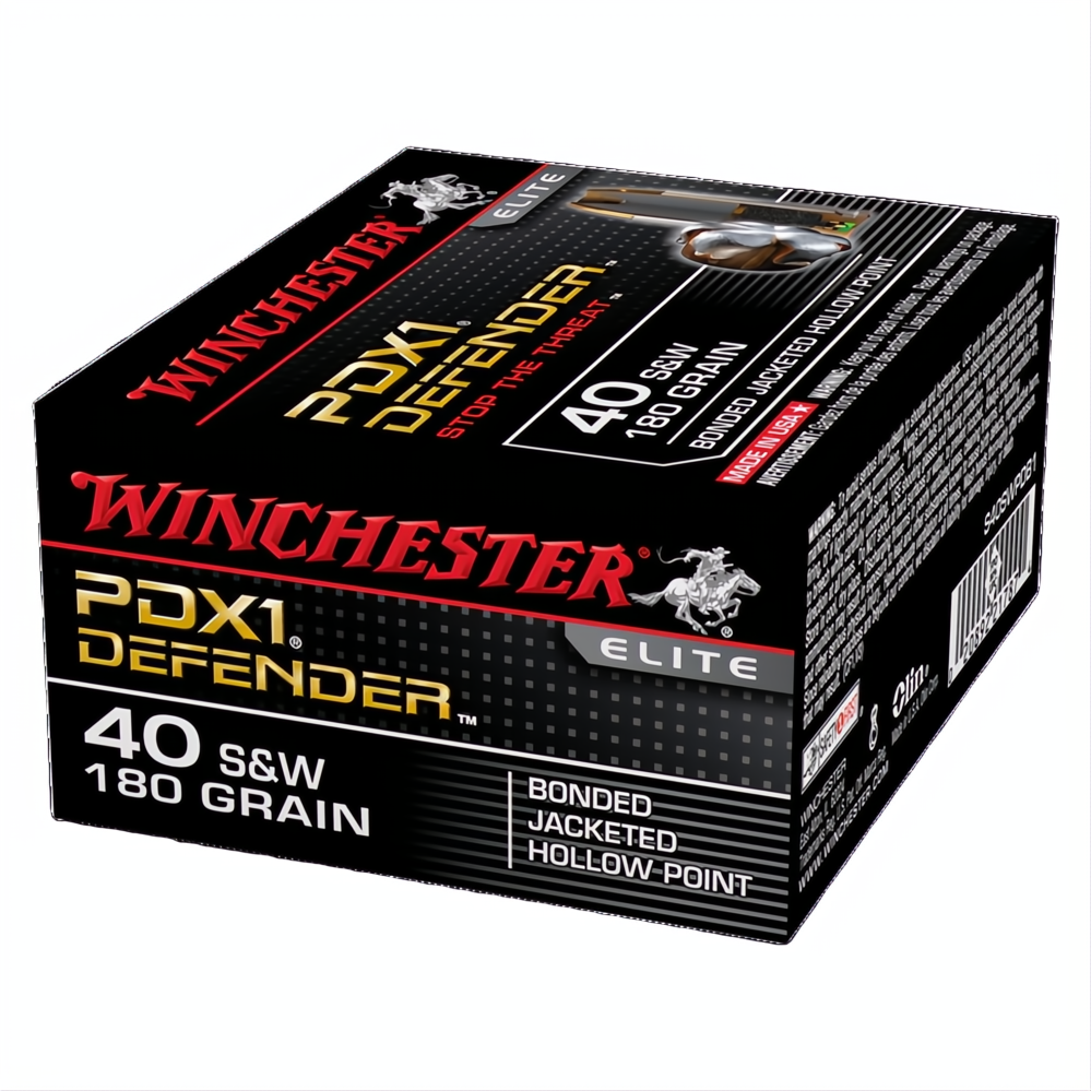 Winchester PDX1 40S&amp;W 180gr Bonded
