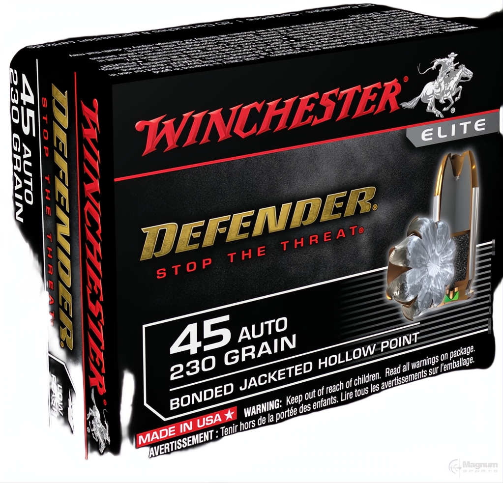 Winchester PDX1 45 ACP 230gr Bonded