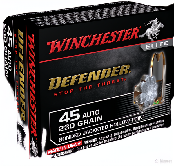 Winchester PDX1 45 ACP 230gr Bonded