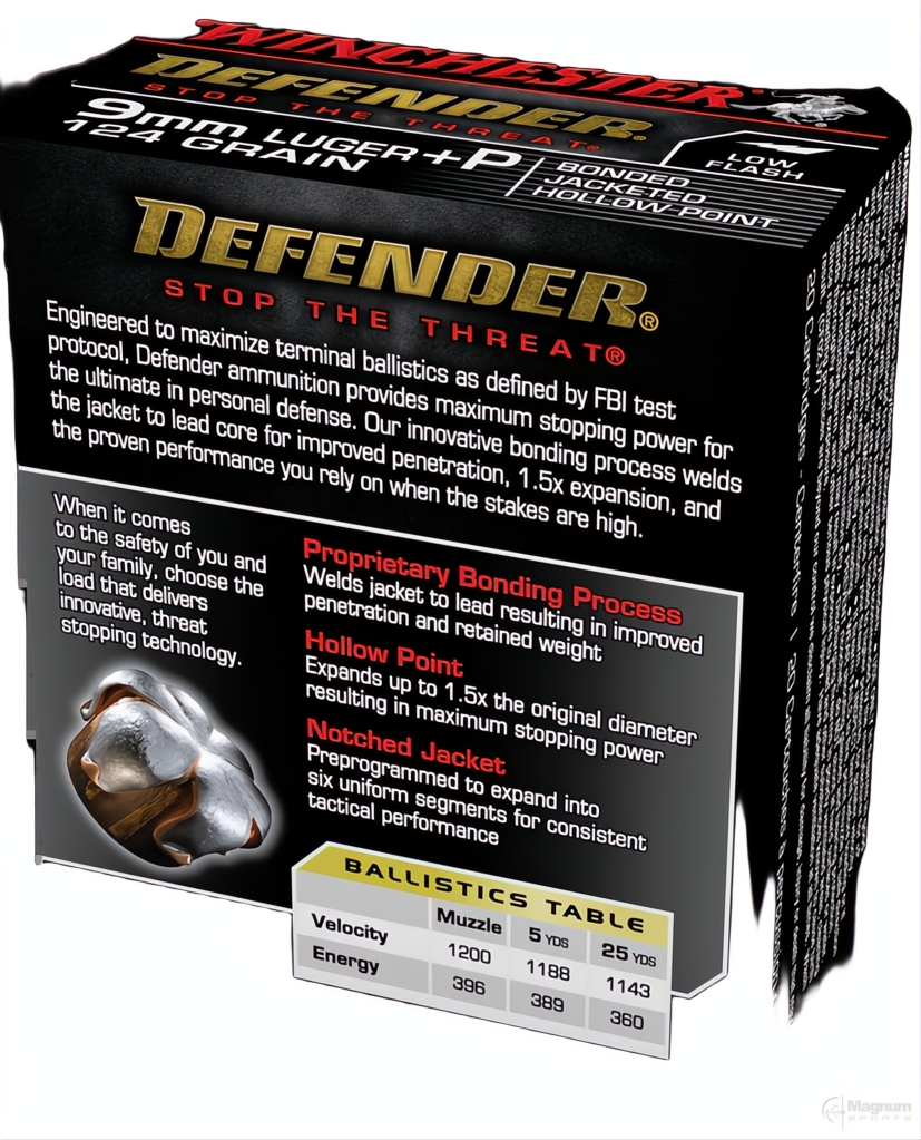 Winchester PDX1 9mm 124gr Bonded