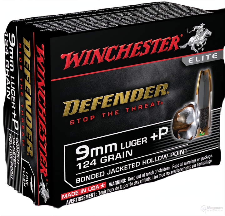 Winchester PDX1 9mm 124gr Bonded