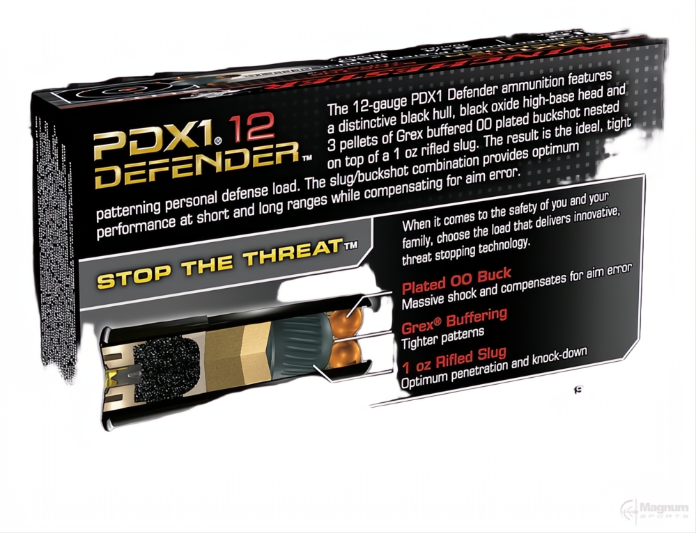 Winchester PDX1 Supreme Elite 12G 2-3/4" Slug/3Xoo Buck