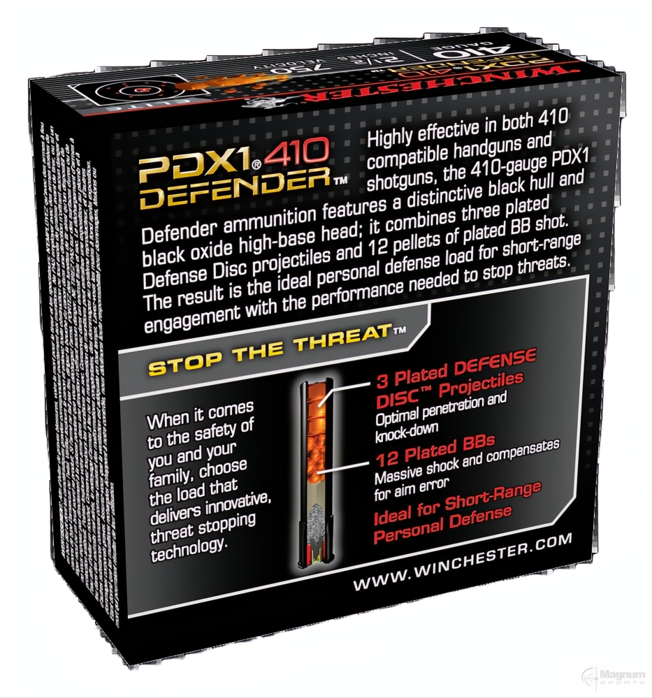 Winchester PDX1 Supreme Elite 410G 2-1/2" BBx12/3Xdiscs