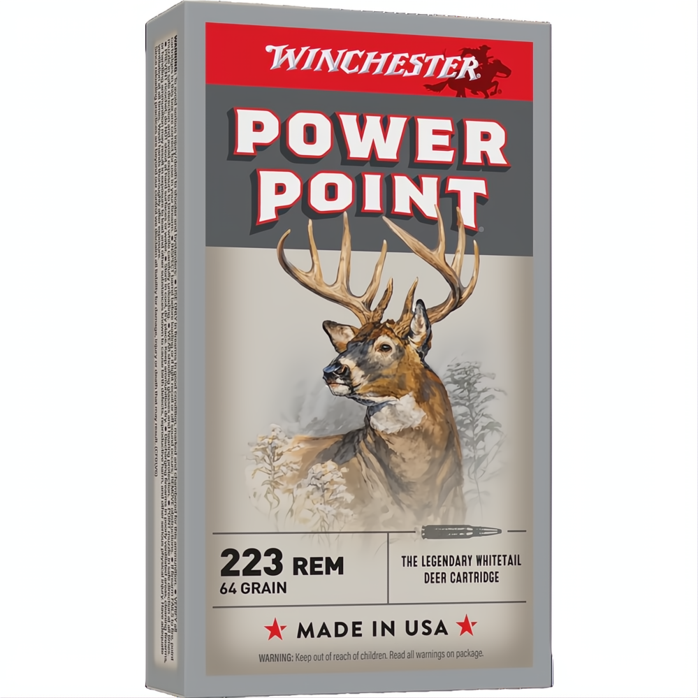 Winchester Power Point 223 Rem 64gr PP