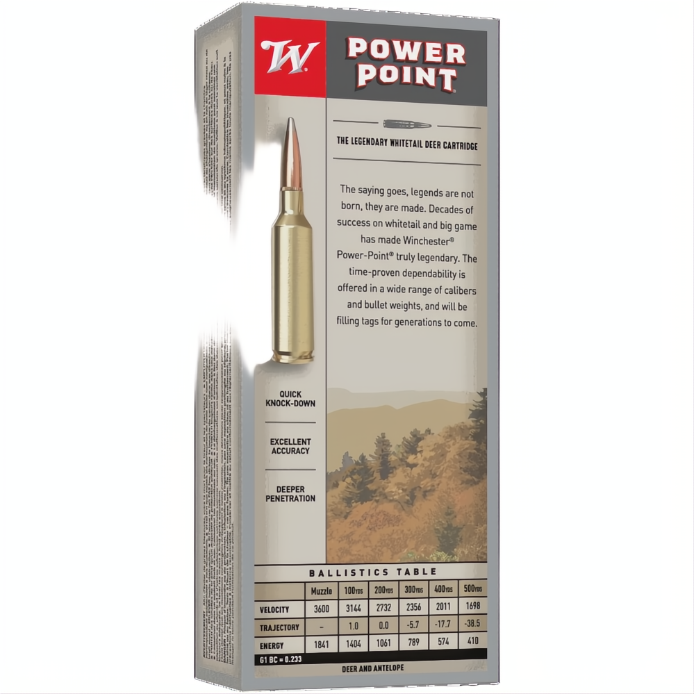 Winchester Power Point 223 WSSM 64gr PP