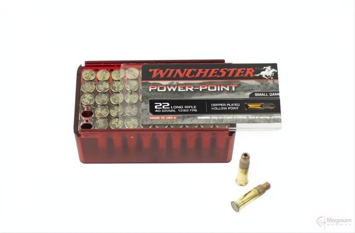 Winchester Power Point 22LR 40gr HP Copper Plated